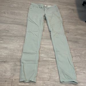 Rag and Bone Skinny Legging Jeans Denim Mint Sz 24 Aritzia